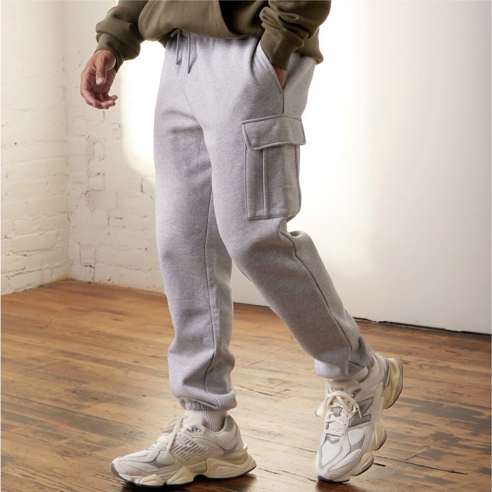 Champs - CSG Troupe Cargo Joggers In Dark Gray - Size Large